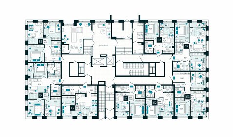 48 м², 2-комнатная квартира 4 200 000 ₽ - изображение 20