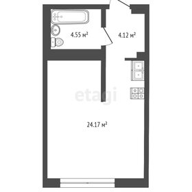 Квартира 32,5 м², студия - изображение 2