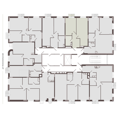 Квартира 46,1 м², 1-комнатная - изображение 2