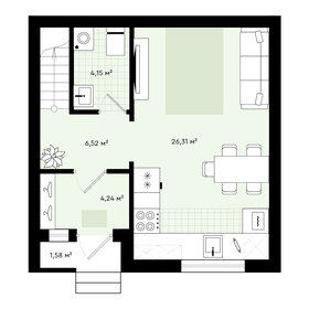 Квартира 81,1 м², 2-комнатная - изображение 1