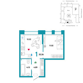 31,4 м², квартира-студия 7 000 000 ₽ - изображение 98