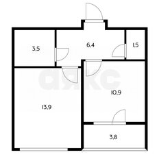 Квартира 38,1 м², 1-комнатная - изображение 2