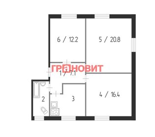 69,1 м², 3-комнатная квартира 4 000 000 ₽ - изображение 73
