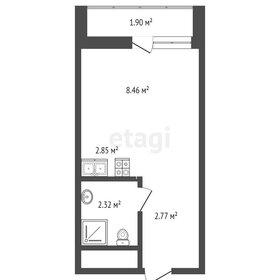 Квартира 18 м², студия - изображение 1