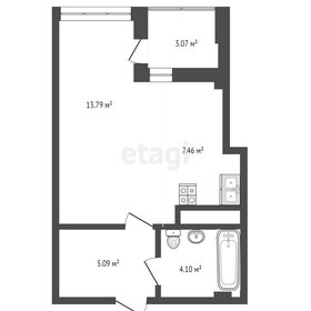 Квартира 33,5 м², 1-комнатная - изображение 2