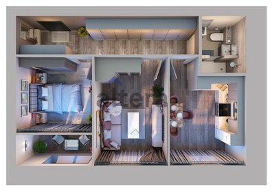52 м², 2-комнатная квартира 6 200 000 ₽ - изображение 38