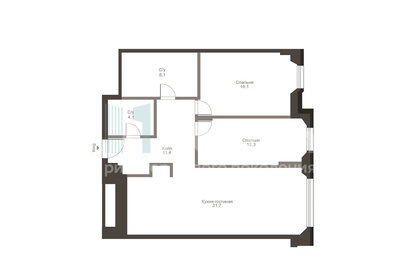 Квартира 83,7 м², 3-комнатные - изображение 1