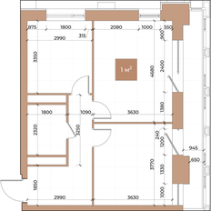 Квартира 54,9 м², 2-комнатная - изображение 4