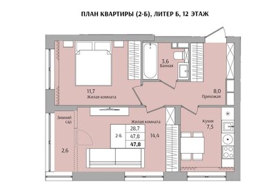 175 м², 4-комнатная квартира 15 000 000 ₽ - изображение 52