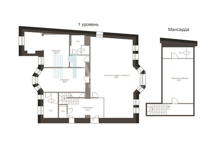 Квартира 229,9 м², 5-комнатная - изображение 1