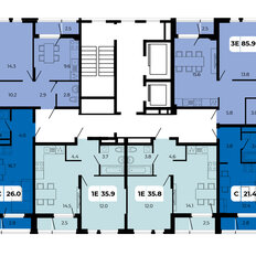 Квартира 81,3 м², 3-комнатная - изображение 2