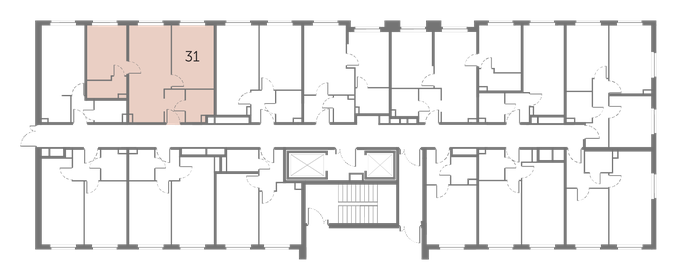 Квартира 51,8 м², 2-комнатные - изображение 2