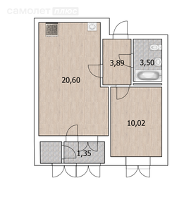 76,4 м², 4-комнатная квартира 5 150 000 ₽ - изображение 66