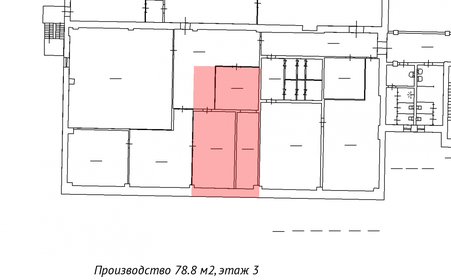 78,9 м², производственное помещение 49 707 ₽ в месяц - изображение 11