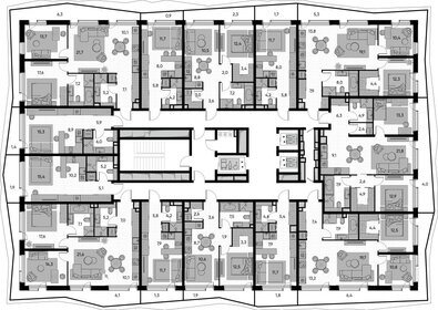 Квартира 52,6 м², 2-комнатная - изображение 2