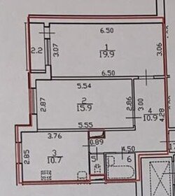 Квартира 61 м², 2-комнатная - изображение 5