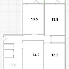 Квартира 77,4 м², 4-комнатная - изображение 2