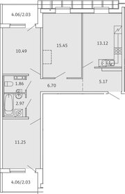 81,2 м², 3-комнатная квартира 15 935 000 ₽ - изображение 95