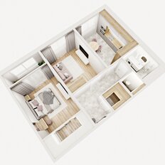 Квартира 60,6 м², 2-комнатная - изображение 4