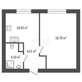 Квартира 35,7 м², 2-комнатные - изображение 4