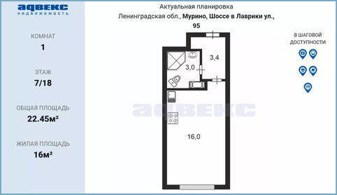 Купить однокомнатную квартиру с евроремонтом у метро Безымянка в Самаре - изображение 2