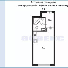 Квартира 22,5 м², студия - изображение 2