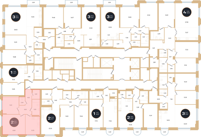 131,4 м², 4-комнатная квартира 12 950 000 ₽ - изображение 136