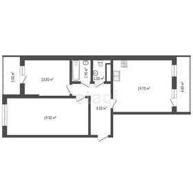 Квартира 69,7 м², 2-комнатная - изображение 4