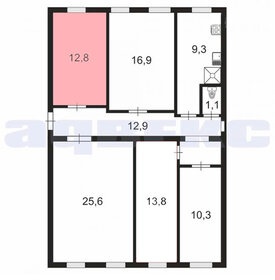 13,6 м², комната 2 350 000 ₽ - изображение 40