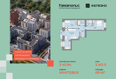 70 м², 3-комнатная квартира 9 898 200 ₽ - изображение 10