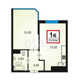 38 м², 1-комнатная квартира 7 150 000 ₽ - изображение 79