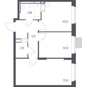 53,4 м², 2-комнатная квартира 11 098 580 ₽ - изображение 33