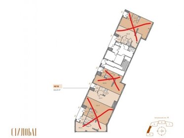 Купить трехкомнатную квартиру с парковкой на улице Генерала Глазунова в Пензе - изображение 15