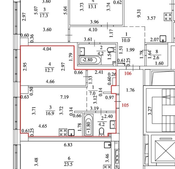 40,8 м², апартаменты-студия 11 500 000 ₽ - изображение 1