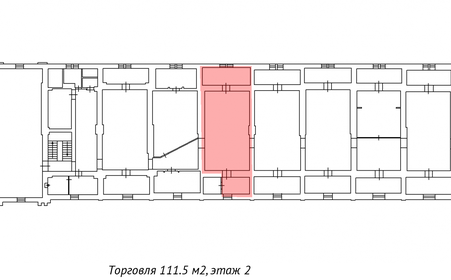 111,5 м², торговое помещение - изображение 4