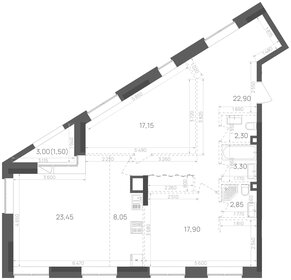 95,3 м², 3-комнатная квартира 18 000 000 ₽ - изображение 100