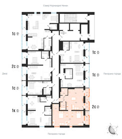 Квартира 80,7 м², 2-комнатная - изображение 2