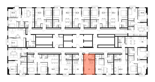 Квартира 20 м², студия - изображение 2