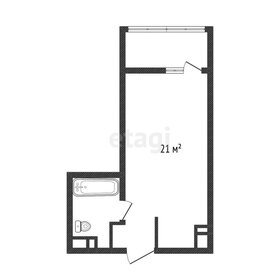 Квартира 21 м², студия - изображение 1