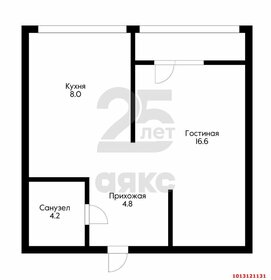 Квартира 35 м², 1-комнатная - изображение 1