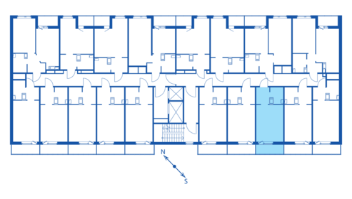 24,3 м², квартира-студия 4 185 888 ₽ - изображение 29