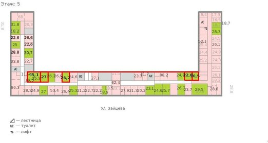 146,2 м², офис 96 420 ₽ в месяц - изображение 11