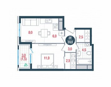 35,6 м², 1-комнатная квартира 11 150 000 ₽ - изображение 81