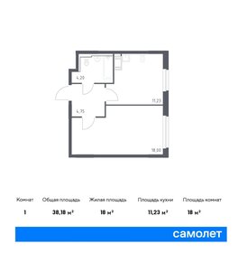 43,6 м², 2-комнатная квартира 5 300 000 ₽ - изображение 122