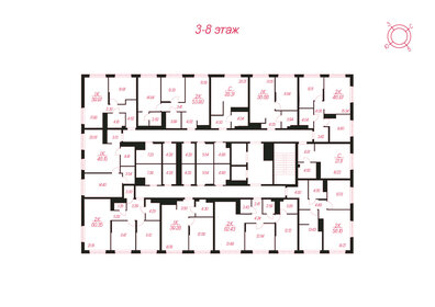 51,6 м², 2-комнатная квартира 5 490 000 ₽ - изображение 14