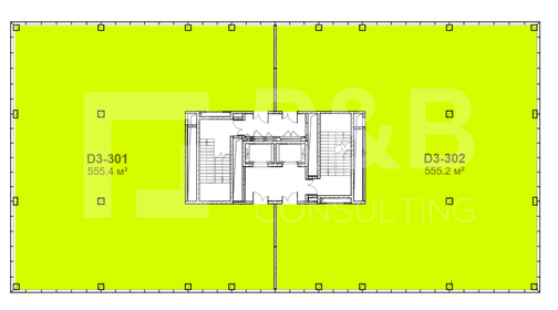 555,5 м², офис 208 312 496 ₽ - изображение 33