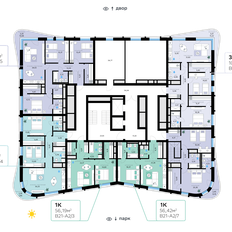 Квартира 56,2 м², 1-комнатная - изображение 2