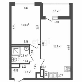 Квартира 36,7 м², 1-комнатная - изображение 1