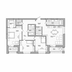 Квартира 164,6 м², 5-комнатная - изображение 1