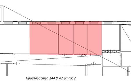 144,8 м², производственное помещение - изображение 3